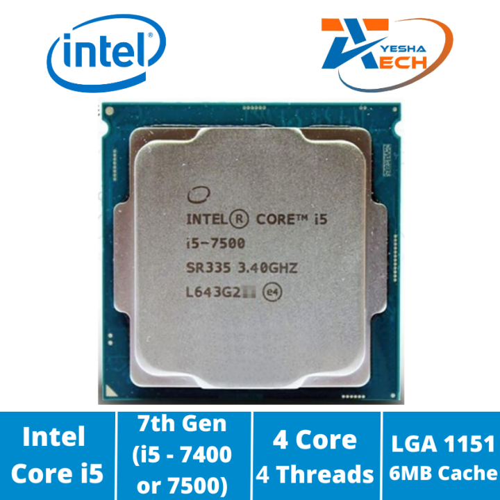 Daraz like new - Intel Core i5 7th Generation Desktop Processor