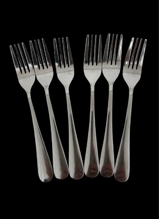 Premium Quality Stainless Steel Fork Spoon Set 6 Piece