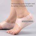Men Women Increase Height High Half Insoles Memory Foam Shoe Inserts Silicon Pads 4cm - Height Increasing Insoles Pads. 