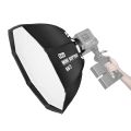 YnBox 55K 55cm/22in Octagon Photography Softbox with Bowens Mount Removeable Diffuser Carrying Bag. 