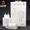 Max 66W Huawei Super Fast Type C Quick Charger Adapter with Type C Cable.