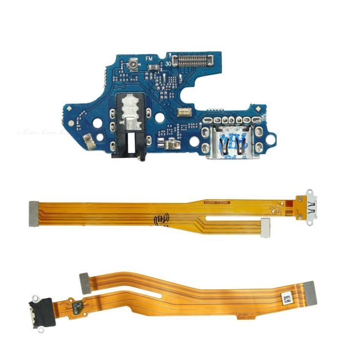 USB Charger Connector Board Dock Port Charging Jack Flex Cable Parts For OPPO A16 A16s A15 A15s A12 A1k AX7 A7 A7x A5s AX5 AX5s A3s A3