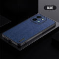 For Vivo S19 S18 S17 S16 S15 S12 S10 S9 Pro E 5G Phone Case, Business High-end Tree Grain Leather Texture Silicone Cover.