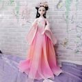 1/6 BJD Chinese Hanfu Doll with Ancient Traditional Clothes Headdress Fairy Princess Doll Chinese Drama Dolls Toys for Girls. 