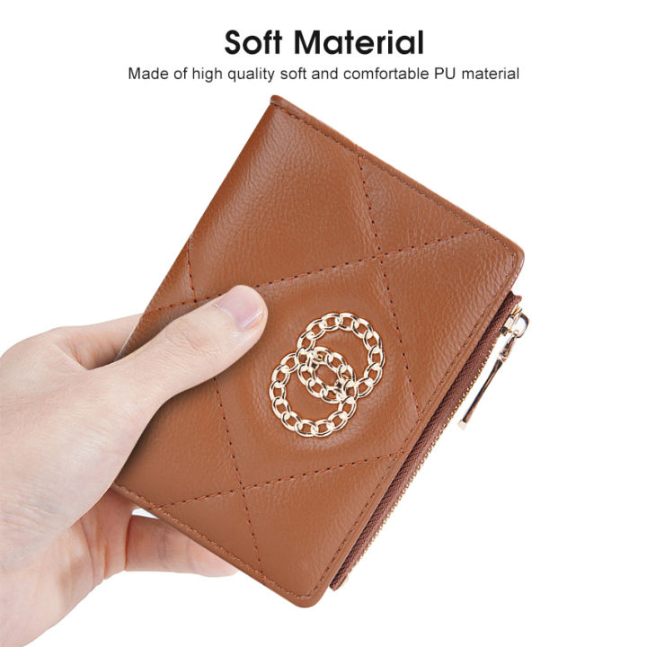 LouisWill%20Women%20Short%20Wallets%20Women's%20Short%20Exquisite%20Stitching%20Diamond%20Check%20Zipper%20Wallet%20Soft%20PU%20Handbags%20for%20Women%20Female%20Short%20Purse%20Clutch%20Bags%20Cards%20Bags%20Large%20Capacity%20Wallets%20-%20Image%206