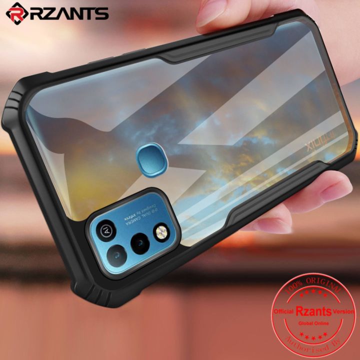 For Infinix Hot 10 Play / Infinix Hot 11 Play Edge - Hard Case Back Cover Transparent Silica Gel Matte ShockProof Slim Thin Cover Phone Casing ...