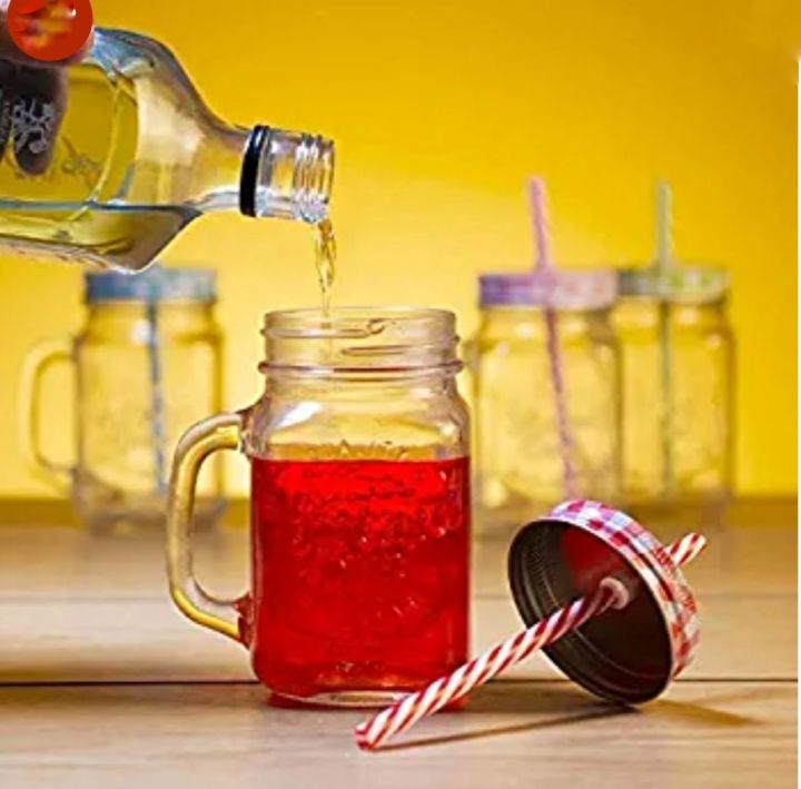 Juice%20Glass%20Straw%20Jar%20With%20Lid%20And%20Straw%20-%20Enjoy%20Your%20Favorite%20Cold%20Beverages%20With%20This%20Glass%20Jar%20Featuring%20A%20Lid%20And%20Straw%20-%20Image%203
