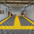 400X400X18Mm Anti Slip Garage Floor Tiles Interlocking Plastic Floor Tiles Deck Mat For Car Parking Outdoor. 