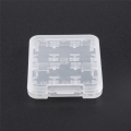3X Eight in One Plastic Micro-SD SDHC TF MS Memory Card Storage Case Box Protector Holder. 