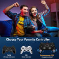500G Retro Gaming HDD Video Game Console Retrobat&Playnite&Launchbox OS for XBOX/PS3/PS2/Switch/Wii/WiiU/DC/NES with 38200+Games.