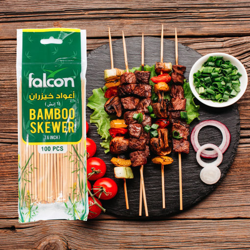 100%20PCS%20Bamboo%20Skewers%20Grill%20Shish%20Kabob%20Wood%20Sticks%20Barbecue%20Cooking%20BBQ%20Tools%20-%20Image%202
