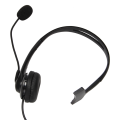 4X USB Call Center Headset with Noise Cancelling Mic Monaural Headphone for PC Home Office Phone Service Plug and Play. 