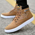 High Top Shoes Korean Tide Shoes Boots Men'S Shoes Students Canvas Shoes Casual Shoes Trend Casual Sport Sneakers Board Shoes. 