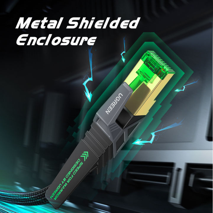 UGREEN%20Game%20Ethernet%20Cable,%20CAT%208%20High-Speed%20Professional%20Gaming%20Network%20Cable,%2040Gbps%202000MHz%20Braided%20RJ45%20LAN%20Gigabit%20Cable,%20SF/FTP%20POE%2026AWG%20for%20Xbox%20One%20Switch%20PS5%20PS4%20Modem%20Router%20-%20Image%206