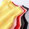 Kids Vest Coat Toddler Teen Boys Girls Waistcoat Baby Vests Kids Knitted Pullover Sweater Children Vest Tops 4 6 8 10 12 Years.