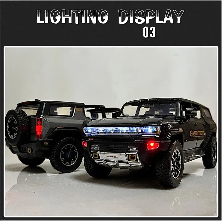 1:24%20for%20Hummer%20EV%20SUV%20Off-Road%20Alloy%20Car%20Die%20Cast%20Toy%20Car%20Model%20Sound%20and%20Light%20Children's%20-%20Image%206