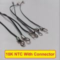 10K Surface Mounting Screw On Probe Assembly Ring Lug NTC 125mm Thermistor Temperature Sensor 103 16-14mm With Connector For IPS BMS General Purpose Electrical Circuitry & Parts. 