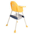 Portable Baby High Chair Quickly Remove Food Scraps Toddler Highchair Safe Easy To Clean Simple Non Skid for Dinning. 