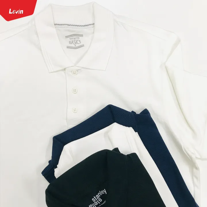 Men's%20Half%20Sleeve%20Solid%20Organic%20Cotton%20Polo%20T-Shirt%20From%20Levin%20-%20Image%205