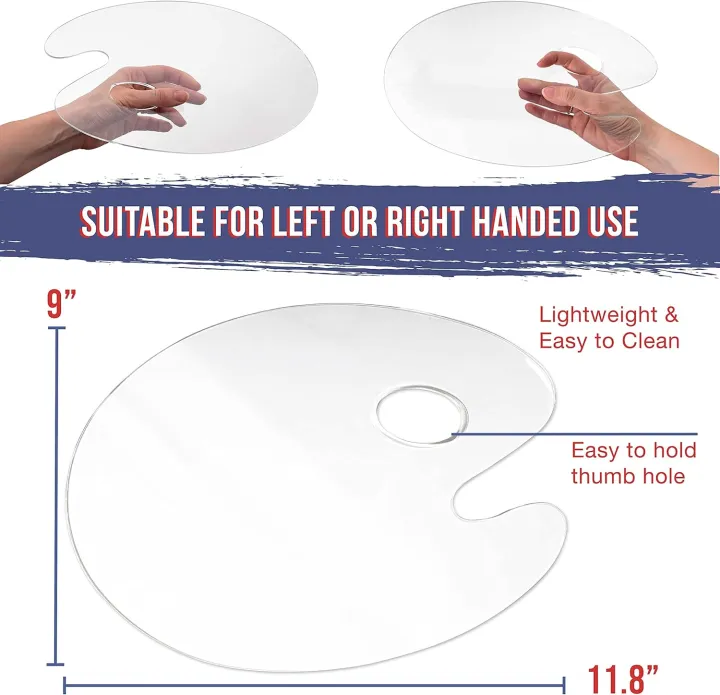 Clear%20Oval-Shaped%20Acrylic%20Painting%20Palette%20Transparent%20Plastic%20Artist%20Paint%20Color%20Mixing%20Trays%20-%20Non-Stick,%20Easy%20Clean,%20Mix%20Acrylic,%20Oil%20-%20Image%203