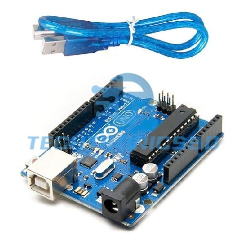 Arduino UNO R3 Development Board with USB Cable (Original ATmega328P ...
