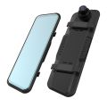 Dual Lens Car Video Recorder Auto Dash Cam Car Camera Recorder - black. 