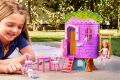 Barbie HPL70 Chelsea  Doll and Treehouse Playset  BARBIE - Chelsea Doll and Tree House Playset with Puppy with Furniture, Slide and More Than 10 Accessories for Endless Creative Fun for Children. 