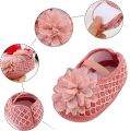 New Design Baby Girls (6-12 months) Soft Toddler Shoes Infant Walkers Shoes Colorful Flowers Princess Shoes Sandals Flat. 