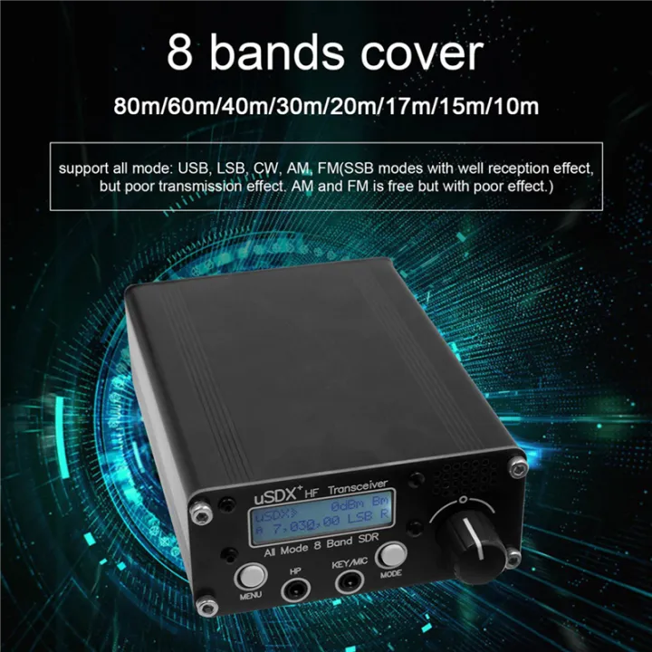 2X%20USDR%20USDX+Plus%20V2%208-Band%20SDR%20Transceiver%20HF%20SSB%20QRP%20LCD%20with%20Display%20Speaker%20Microphone%20HF%20Transceiver%20with%20EU%20Plug%20-%20Image%208