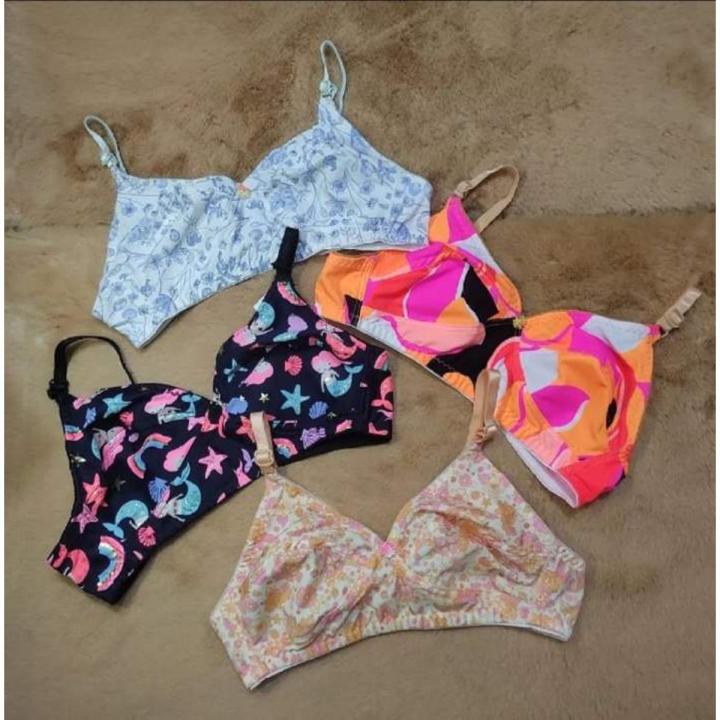 3 Piece Comfortable Stylish design Stretchable bra for women