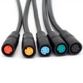 5/20/100 PCS M6 M8 Julet Sensor Waterproof Electric Bicycle Butt Joint Plug Male Female Ebike Display Cable Connector Wire 20cm.