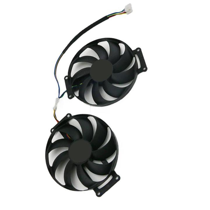 Cooling Fan For ASUS RTX 2060-1 pair x Cooling Fan-Black