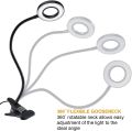 Clip on Light Reading Lights Clamp Light with USB LED Desk Lamp Flexible Night Light for Reading/Bed Headboard Headbaord Light. 