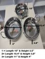 Stainless Steel Curry Sauce Pot with Handle 3 Pieces Family Set( Induction + Infared + Gas Burner).