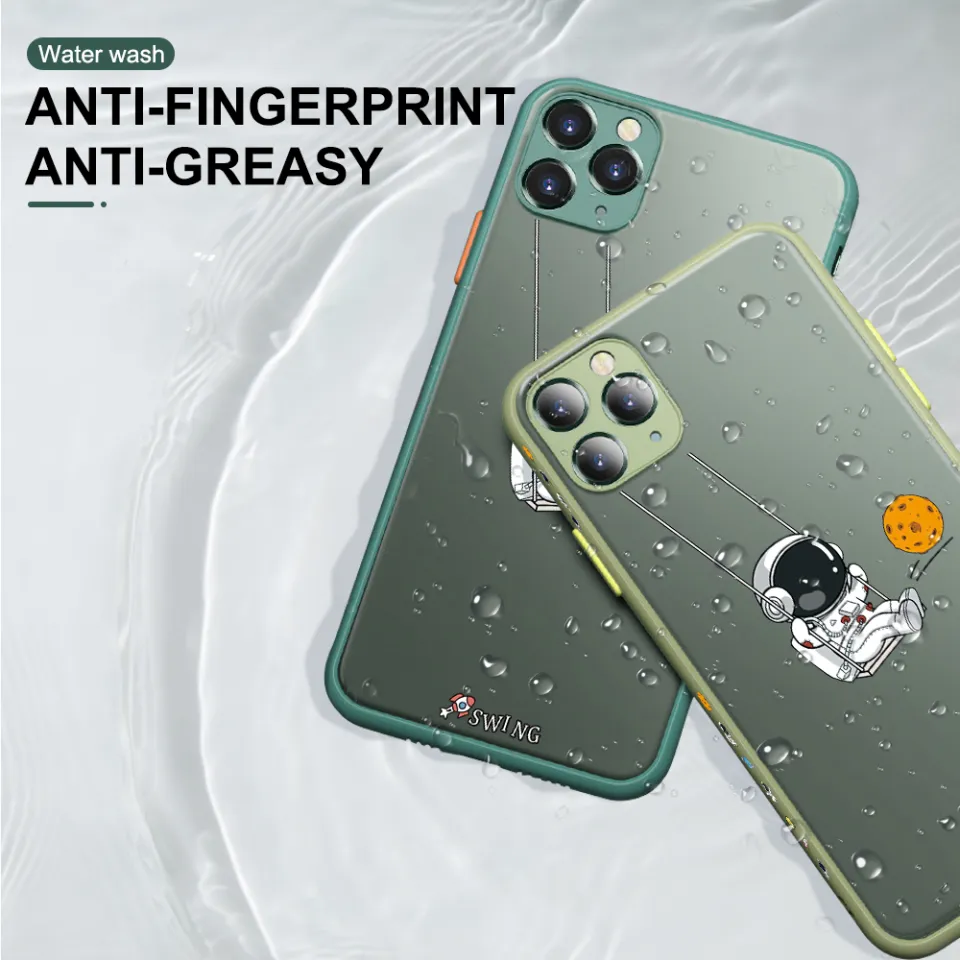 UCUC for Redmi Back Cover Swing Astronaut Side Printed Design