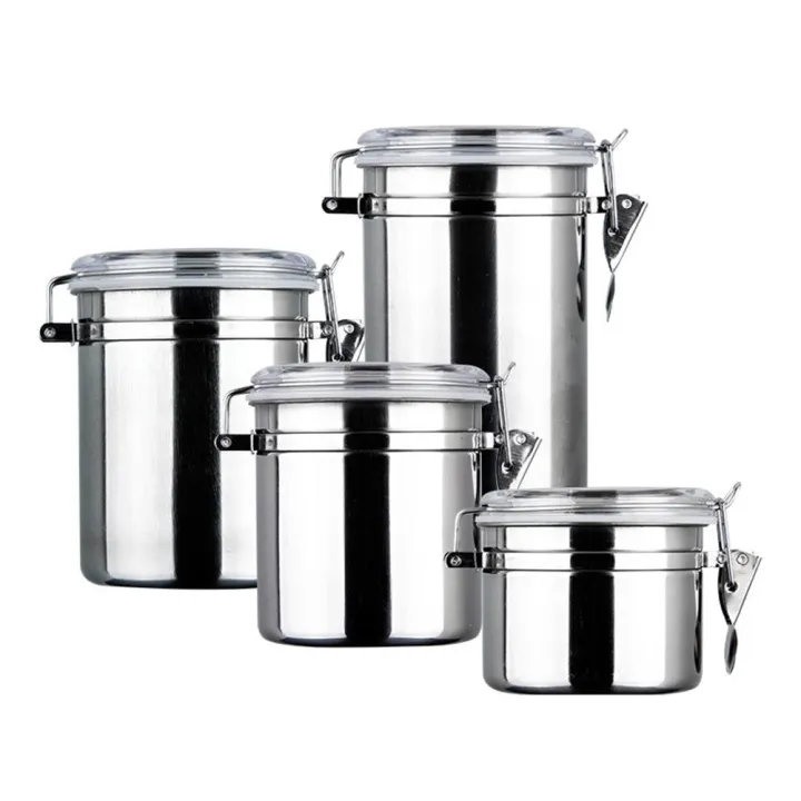 %E3%80%90happy%20one%E3%80%91LanLan%20Stainless%20Steel%20Sealed%20Canister%20Jar%20Coffee%20Food%20Storage%20-%20Image%202