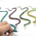 Snakes Toy Rubber Green Cobra Snake Toy  (Multicolor). 