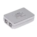 FJGEAR 2X USB 2.0 Auto Sharing Switch 2 Port HUB Adapter Switcher for 2 PC Printer USB Switch Devices Support Windows. 