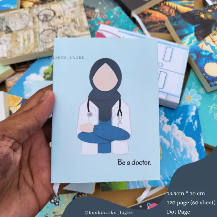 "Doctor"%20Journal%20Dotted%20Notebook%20(5.4%20inch*4%20inch)%20-%20Image%204