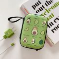 Cartoon Mini Storage bags cute For airpods Headphone Storage Case for iPhone USB Cable Earphone Earbud Accessories Storage Bag. 