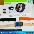 KW2 Max Smart Watch Amoled Display Best Quality Three Bands Curved Display Smartwatch For Men Women.