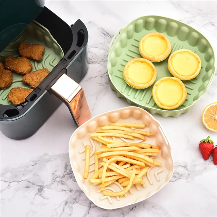 2PCS%20Air%20Fryer%20Silicone%20Baking%20Tray%20Reusable%20Square%20Air%20Fryer%20Pan%20Silicone%20Mold%20Microwave%20Pads%20Baking%20Mat%20Pot%20Tray,%20High%20Guality%20Easy%20to%20Use%20C%20-%20Image%204
