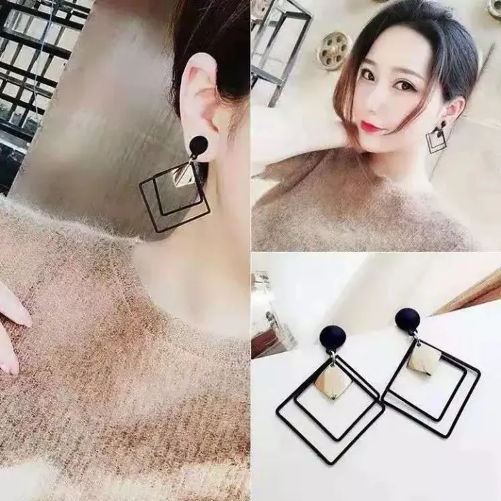 Korean%20Geometric%20Earrings%20for%20Women,%20Jewelry%20Long%20Matte%20Pendant%20Ear%20Rings%20for%20Girl,%20Elegant%20Earrings%20Female%20for%20Party,%20Dating,%20Weddings,%20Ceremony,%20Birthday%20Gift%20-%20Image%203