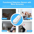 Tuya ZigBee Pir Motion Sensor 2-In-1 10G Mmwave Sensor Light Sensor Works with Home Assistant for Burglar Alarm. 