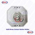Button Holder Light Holder Solid Brass Contact.