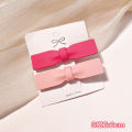 2pcs Womens Girls Jelly Color Heart Acetate Hairpins Set Sweet Simple Hair Clips ANLAN. 