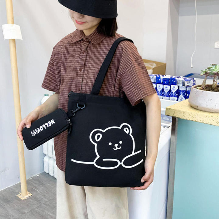 Large%20Capacity%20%20Canvas%20Bag%20Eco-friendly%20Canvas%20Zippered%20Cartoon%20Tote%20Bag%202-in-1%202%20In%201%20Design%20Student%20Handbag%20for%20Casual%20Use%20Fashion%20Accessory%20Shopping%20Bag%20Daily%20Carry%20Casual%20Wear%20School%20Bag%20Women's%20-%20Image%206
