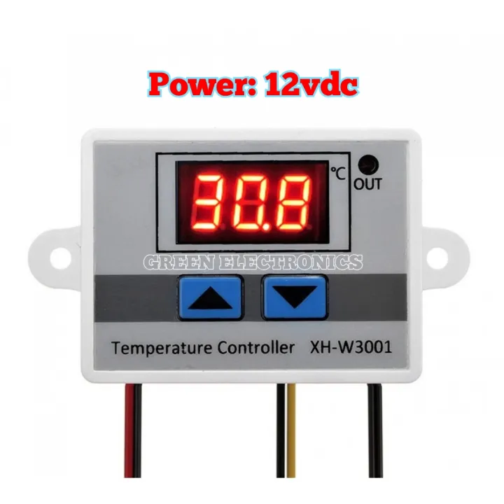 DC%2012V%20XH-W3001%20W3001%2010A%2012V%20120W%20Digital%20Temperature%20Controller%20Display%20Thermostat%20Control%20Sensors%20Switches%20&%20Waterproof%2010K%20NTC%20Probe%20-%20Image%203
