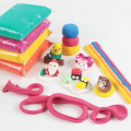 12 Colors Air Dry Clay for Kids Non-Toxic Soft & Ultra Light Modeling Clay with Project Book, Accessories and Sculpting Tools, Perfect Creative Gift for Boys & Girls. 