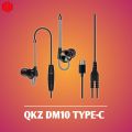 QKZ DM10 Type-C Magnetic In-Ear Earphone - Official. 